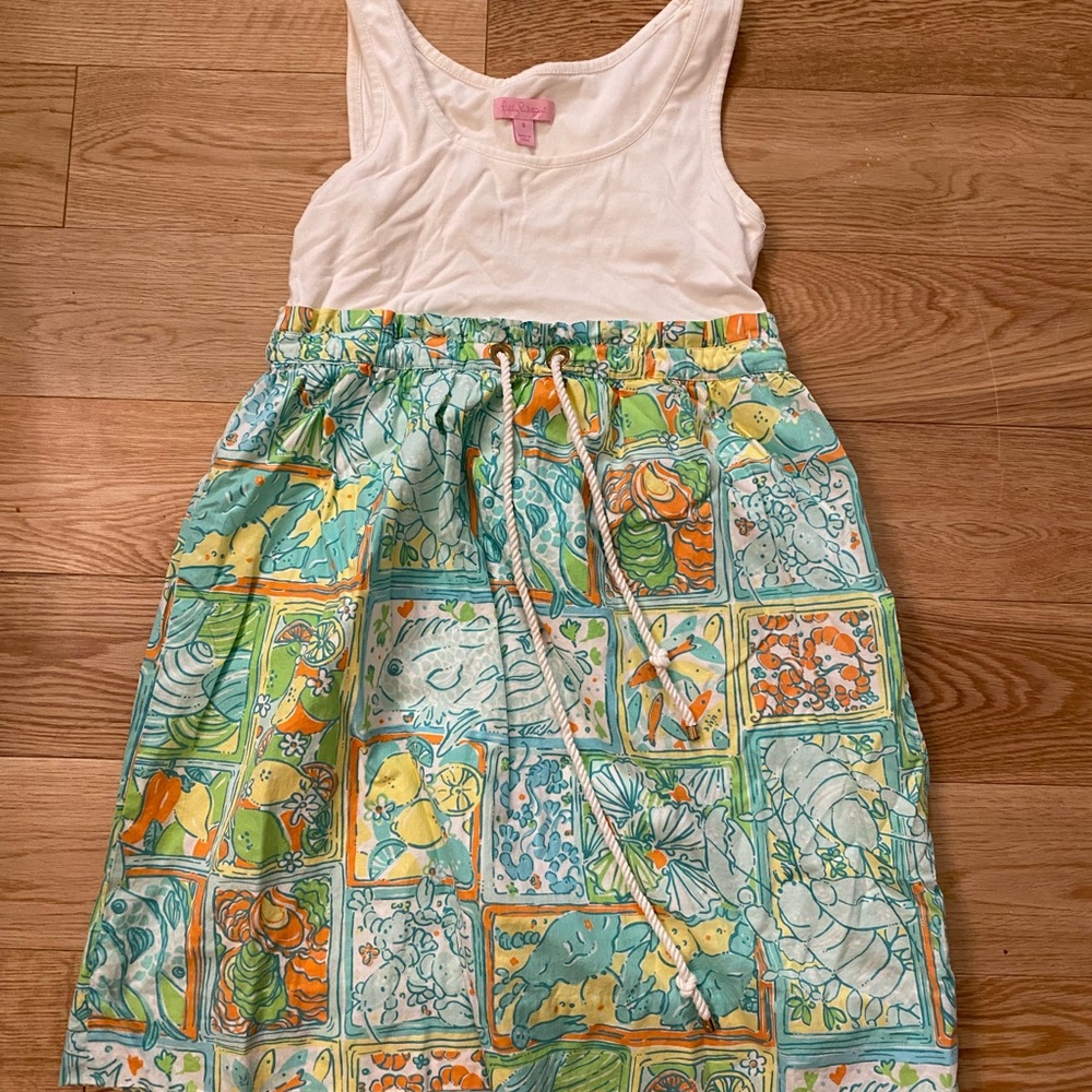 Lily Pulitzer floral dress size small